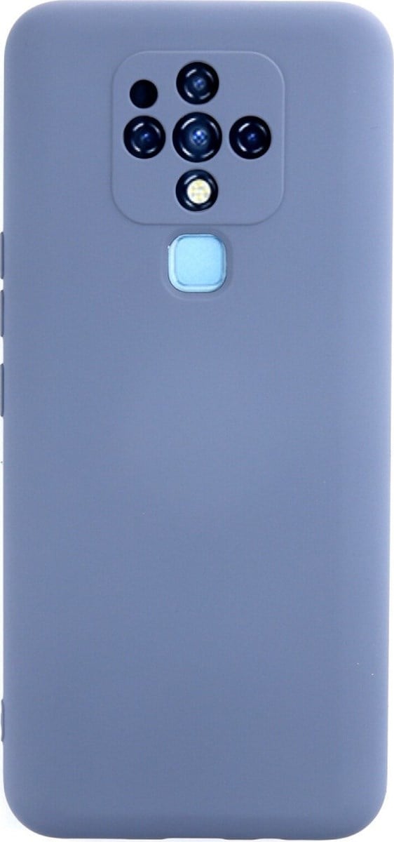 Tecno Camon 16 Uyumlu Kılıf Nano İçi Kadife Silikon - Gri Belirtilmemiş
