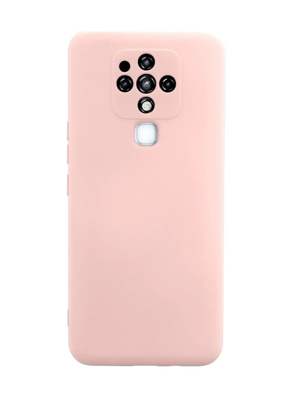 Tecno Camon 16 Uyumlu Kılıf Nano İçi Kadife Silikon - Pudra Belirtilmemiş