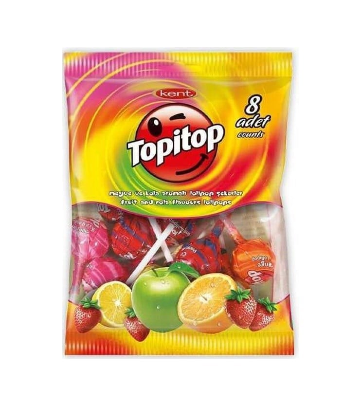 Topitop Meyveli 8li 88gr Pst