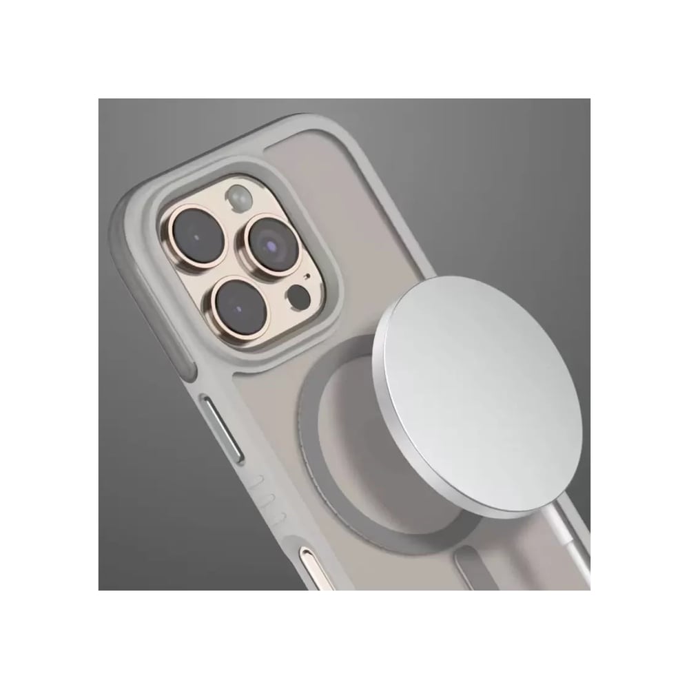 Venco Apple İphone 16 Pro Uyumlu Orbit Magsafe Kapak - Siyah Cn
