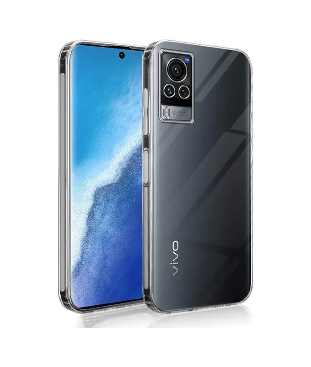 Vivo V30 5g Uyumlu Kılıf Lüx Şeffaf Silikon Belirtilmemiş