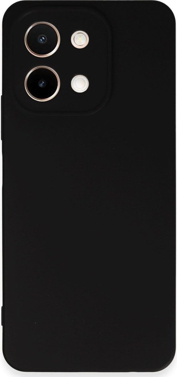 Vivo Y28 Uyumlu Kılıf First Silikon - Siyah Belirtilmemiş