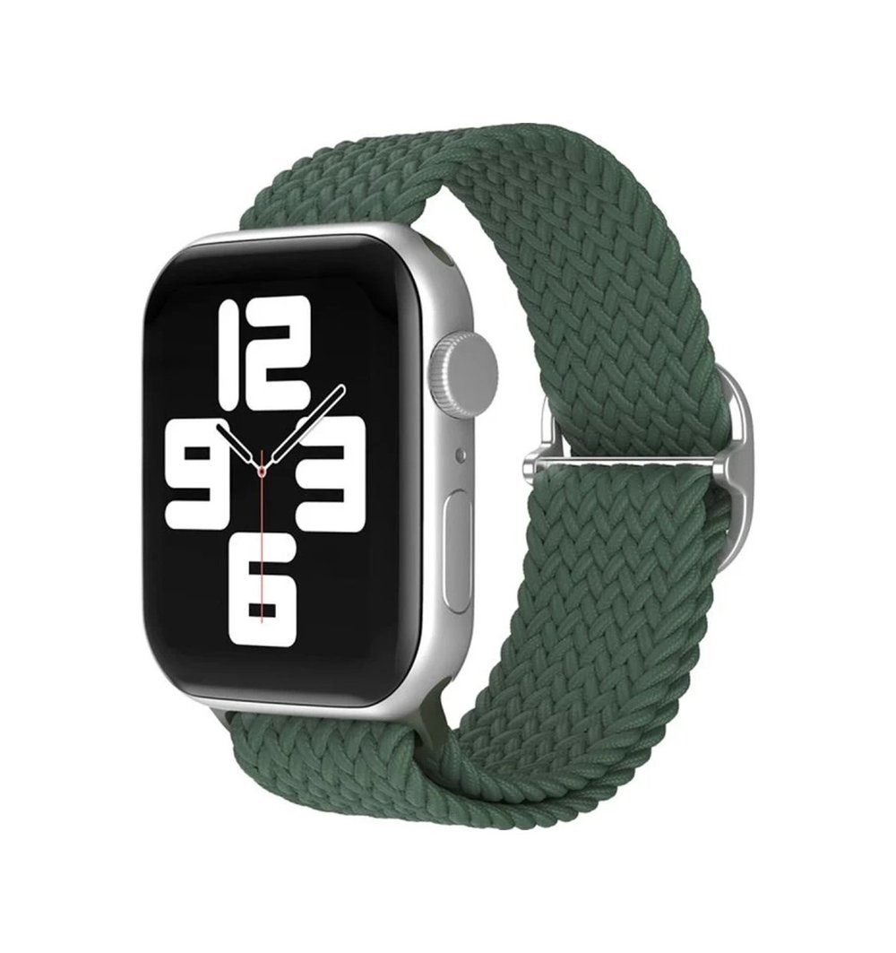 Watch 20mm Uyumlu Star Kordon - Koyu Yeşil Diğer