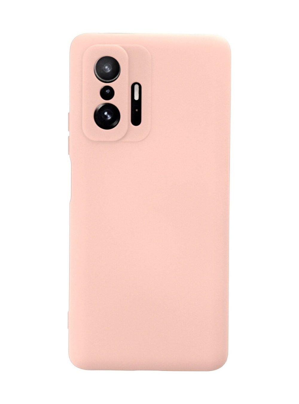Xiaomi Mi 11t Pro Uyumlu Kılıf Nano İçi Kadife Silikon - Pudra Belirtilmemiş