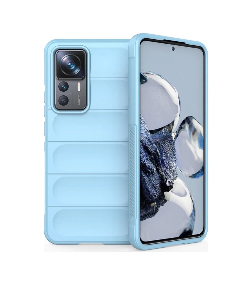 Xiaomi Mi 12t Pro Uyumlu Kılıf Optimum Silikon - Sky Blue Belirtilmemiş