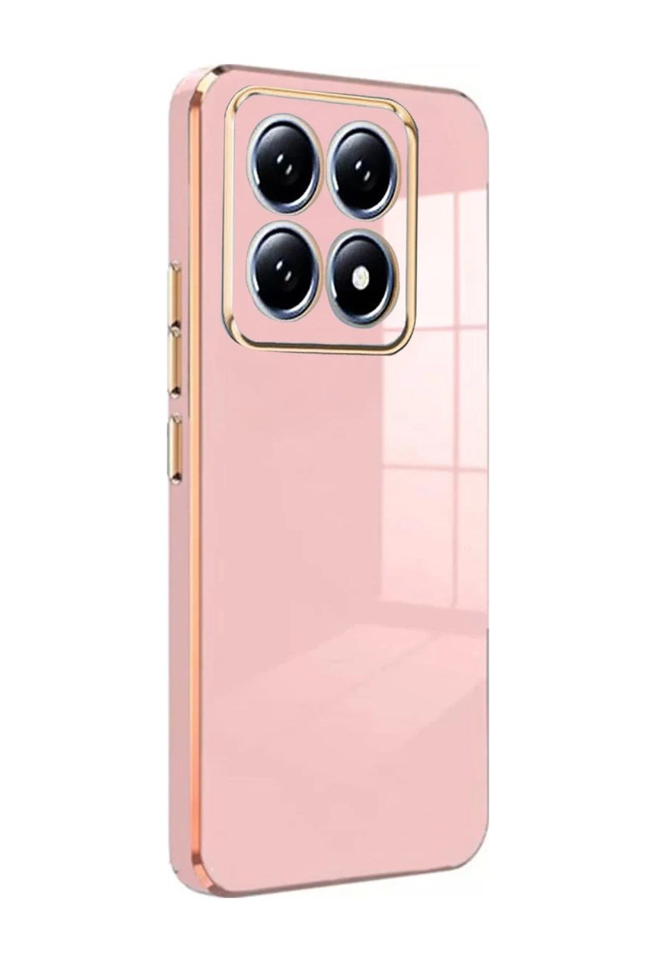 Xiaomi Mi 14t Pro Uyumlu Volet Silikon - Pembe Belirtilmemiş