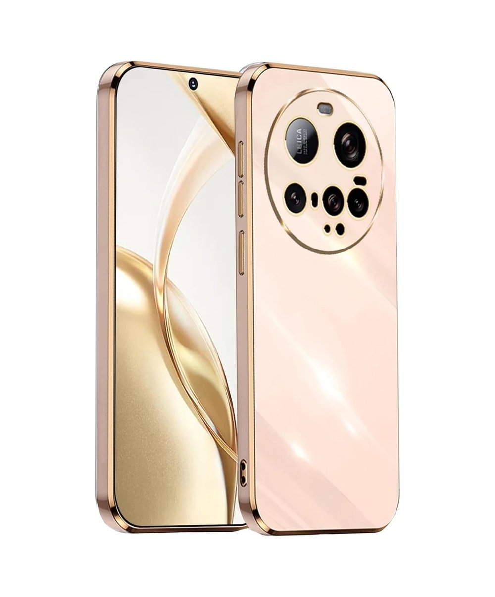 Xiaomi Mi 15 Ultra Uyumlu Kılıf Volet Silikon - Pembe Belirtilmemiş