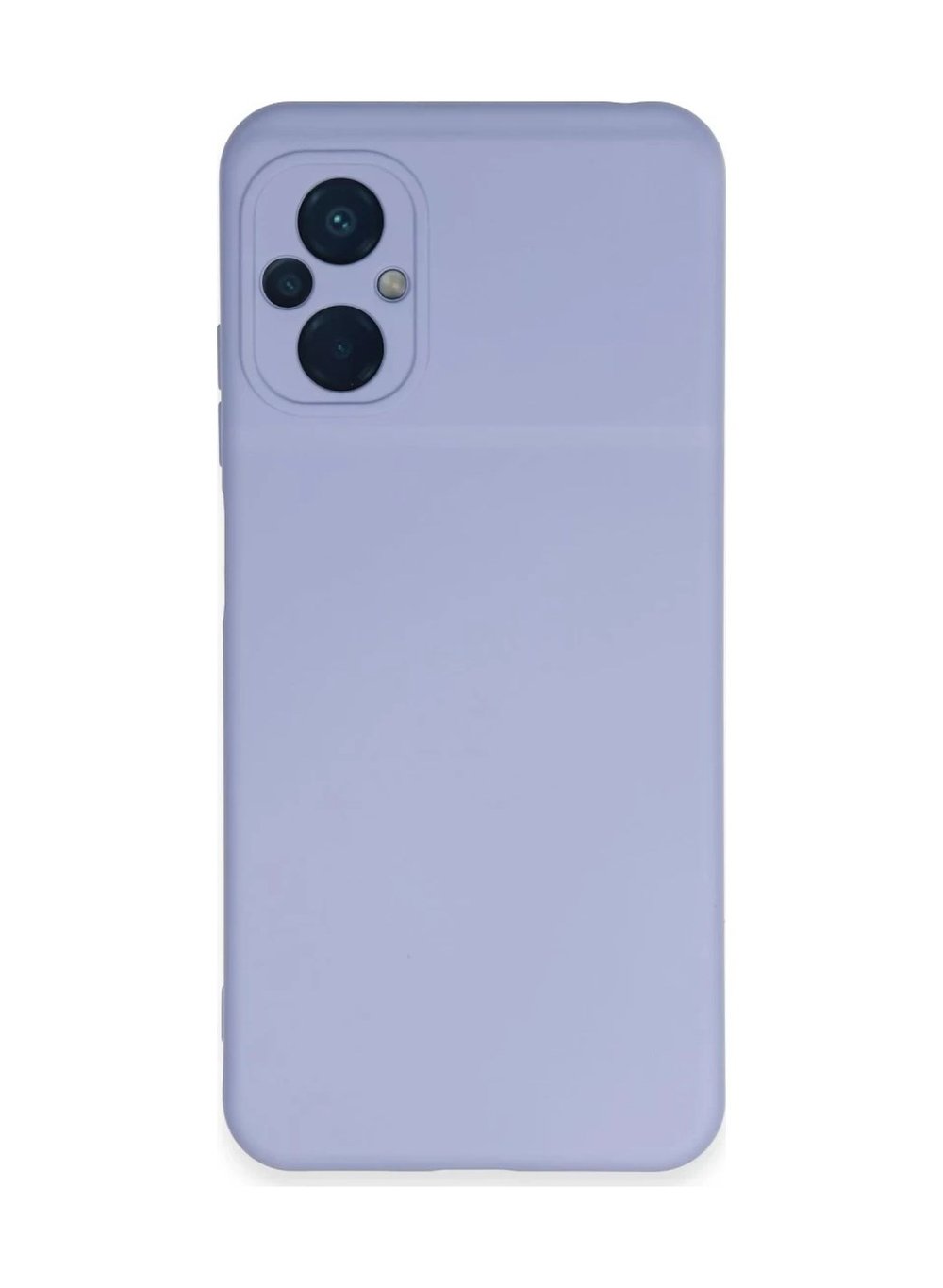 Xiaomi Poco M5 Uyumlu Kılıf Nano İçi Kadife Silikon - Lila Belirtilmemiş