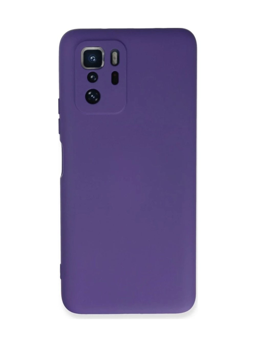 Xiaomi Poco X3 Gt Uyumlu Kılıf Nano İçi Kadife Silikon - Mor Belirtilmemiş