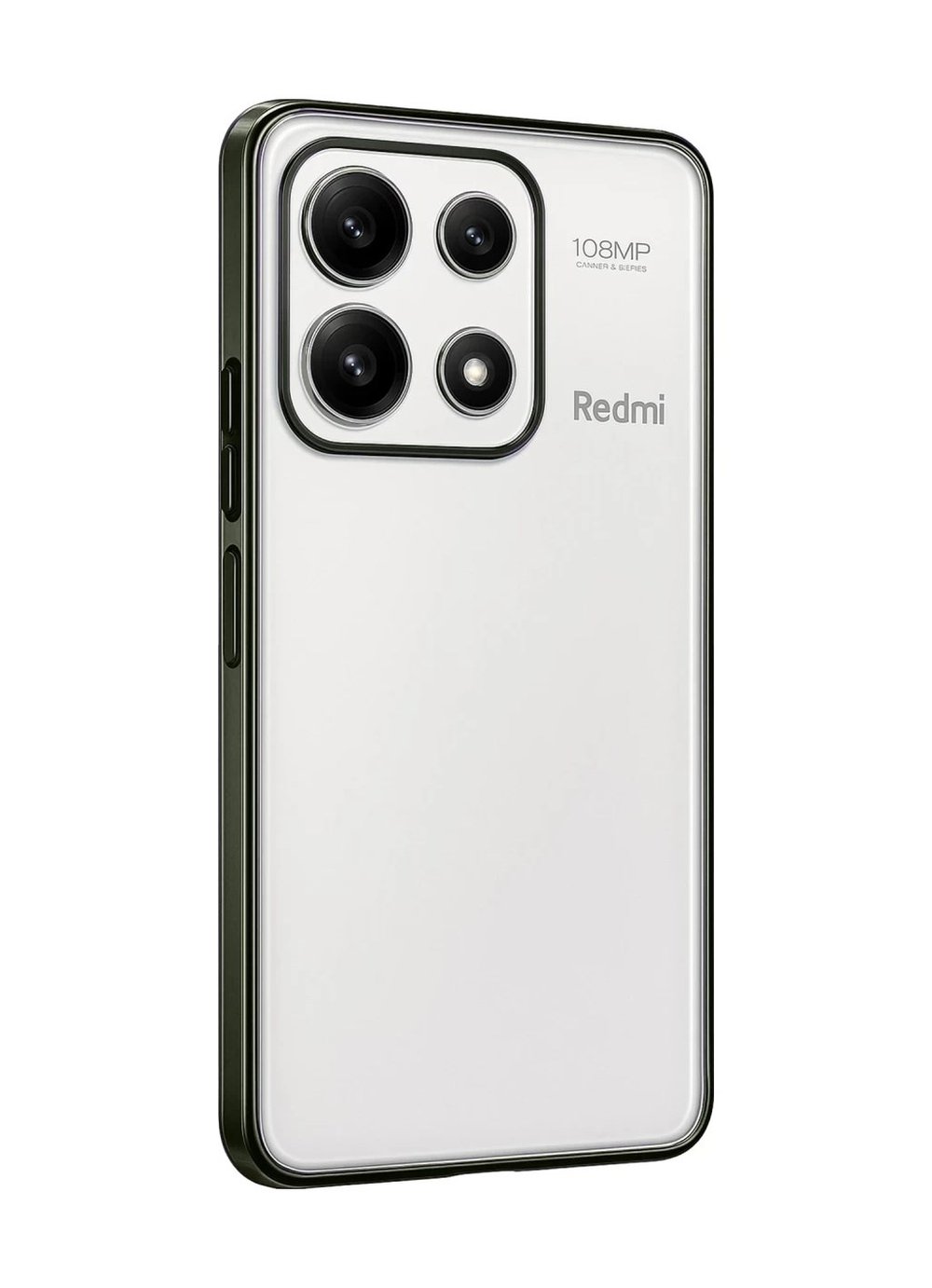 Xiaomi Poco X6 Pro Uyumlu Kılıf Lensli Silikon - Yeşil Belirtilmemiş