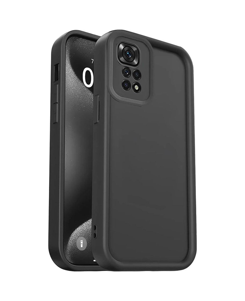Xiaomi Redmi 10 2022 Uyumlu Kılıf Viera Silikon - Siyah Belirtilmemiş