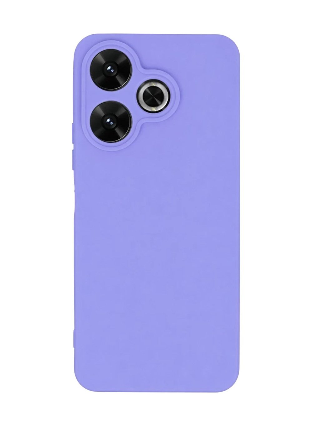 Xiaomi Redmi 13 4g Uyumlu Kılıf First Silikon - Lila Belirtilmemiş