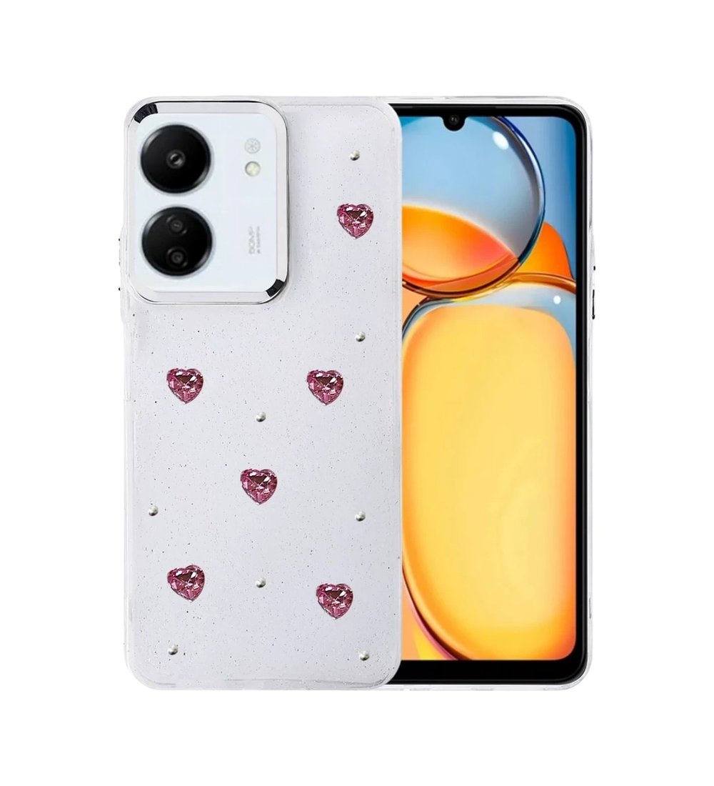 Xiaomi Redmi 13c Uyumlu Fiyonk Desenli Kapak - Desen 3 Belirtilmemiş