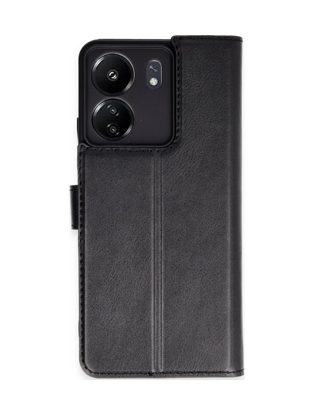 Xiaomi Redmi 13c Uyumlu Kılıf Trend S Plus Kapaklı Kılıf - Siyah Belirtilmemiş