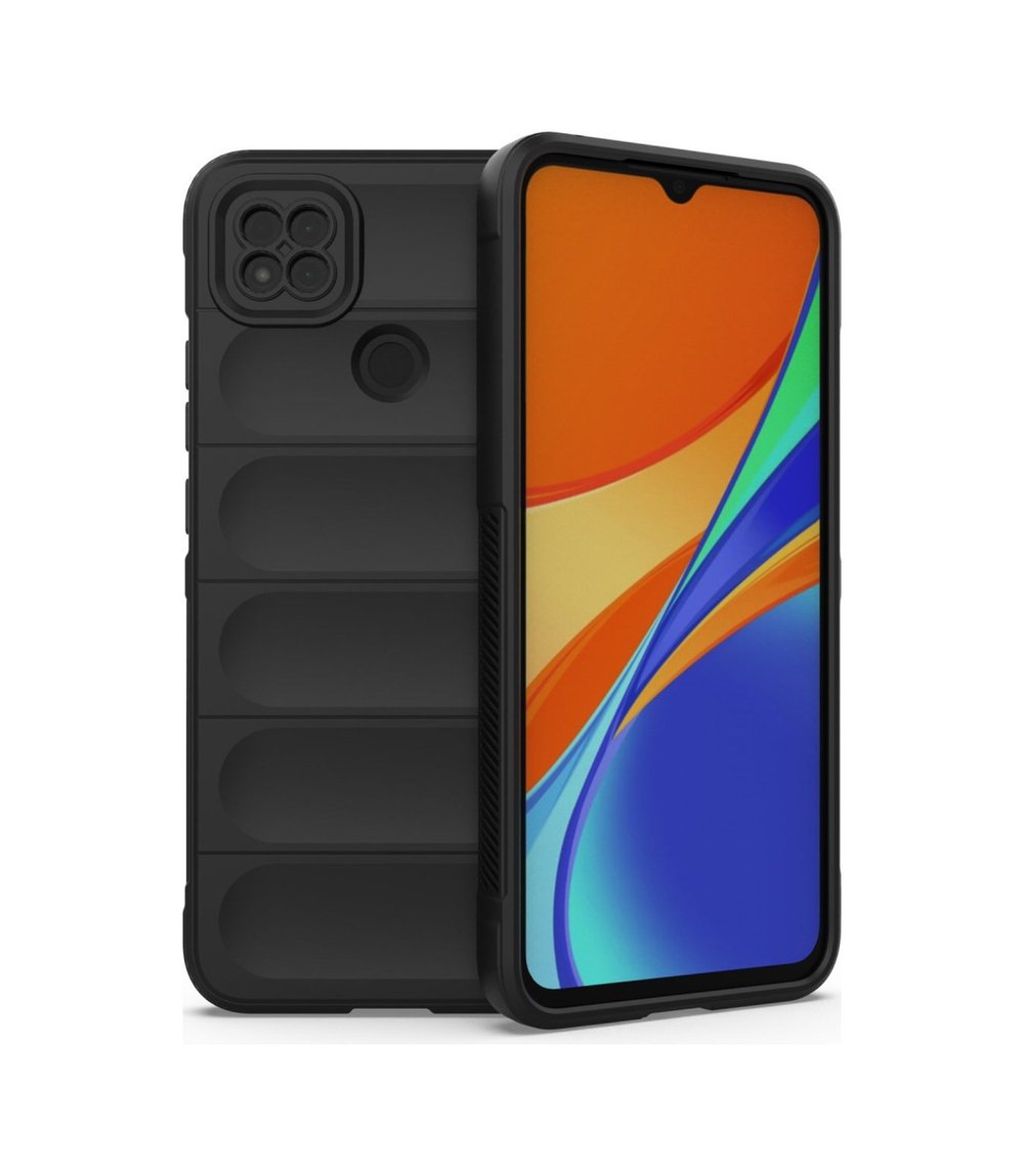 Xiaomi Redmi 9c Uyumlu Kılıf Optimum Silikon - Siyah Belirtilmemiş