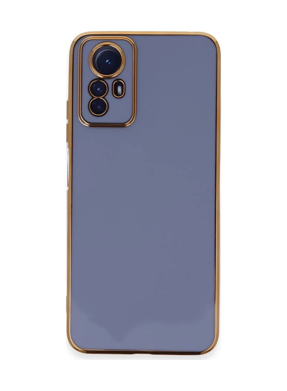 Xiaomi Redmi Note 12s Uyumlu Kılıf Volet Silikon - Mavi Belirtilmemiş