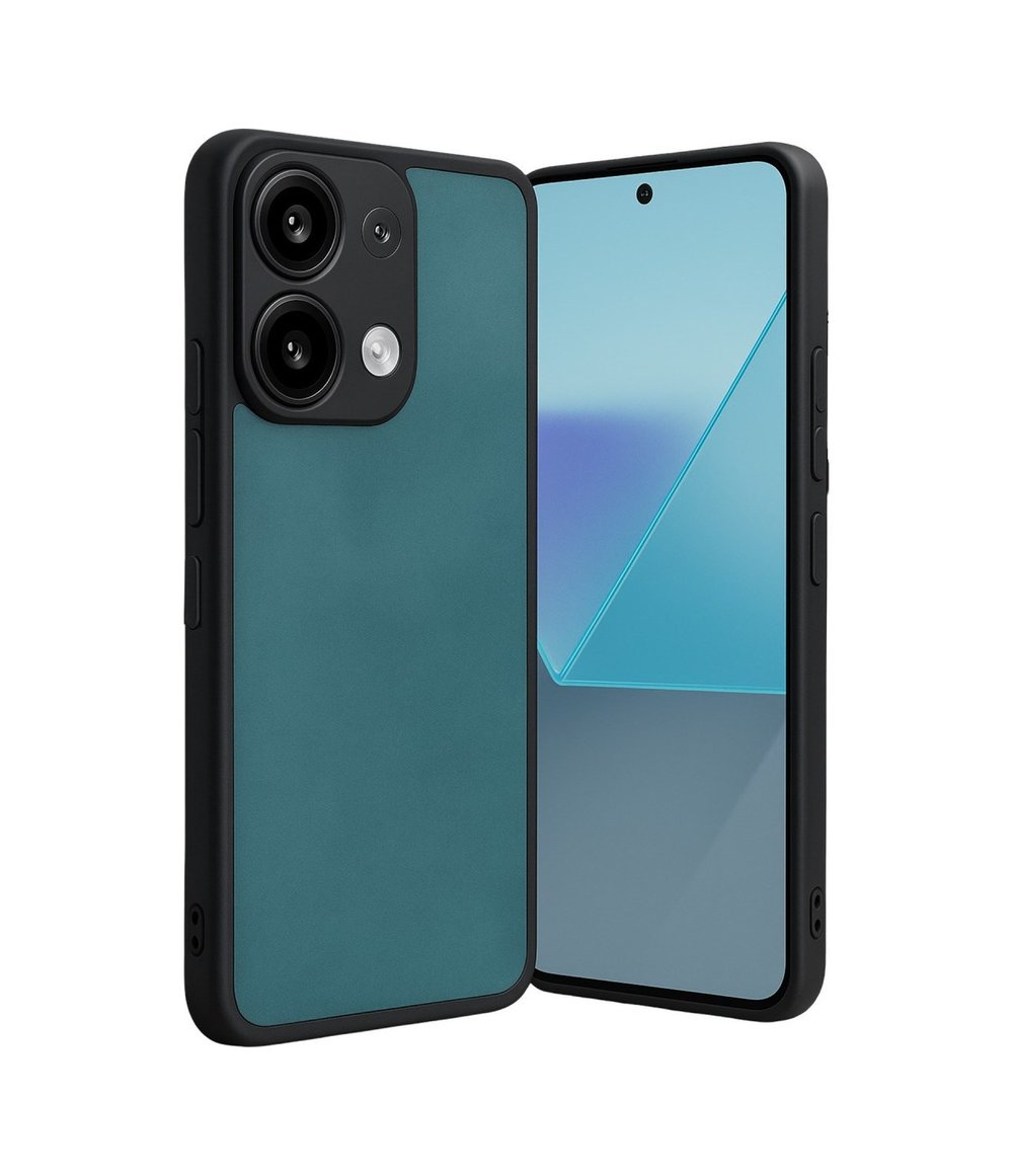 Xiaomi Redmi Note 13 4g Uyumlu Kılıf Aras Deri Kapak - Açık Yeşil Belirtilmemiş