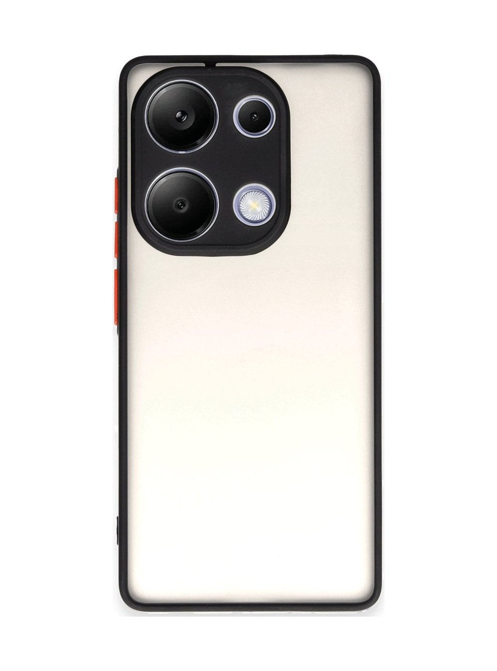 Xiaomi Redmi Note 13 Pro 4g Uyumlu Kılıf Montreal Silikon Kapak - Siyah Belirtilmemiş