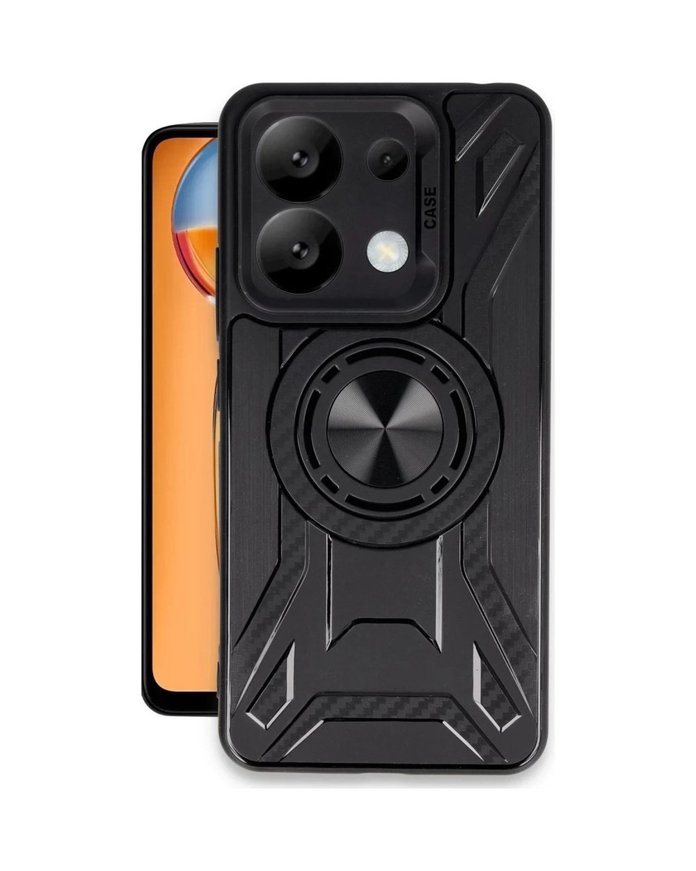 Xiaomi Redmi Note 13 Pro 5g Uyumlu Kılıf Lincoln Silikon - Siyah Belirtilmemiş