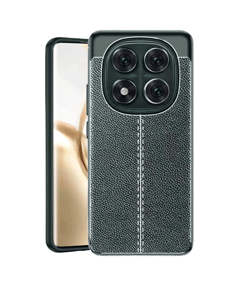 Xiaomi Redmi Note 14 Pro 4g Uyumlu Kılıf Auto Focus Kapak - Koyu Yeşil Belirtilmemiş