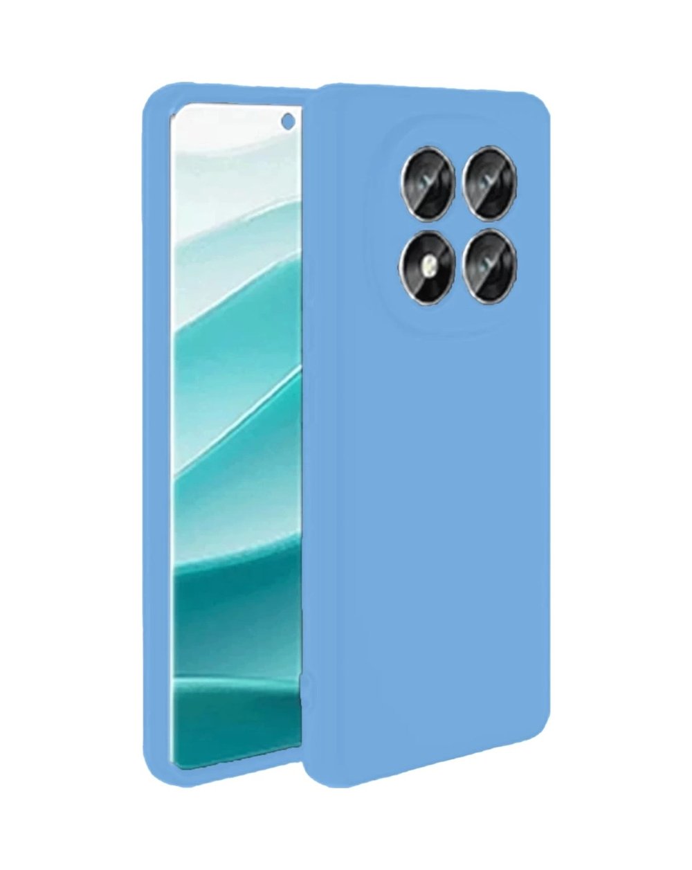Xiaomi Redmi Note 14 Pro 5g Uyumlu Kılıf First Silikon - Mavi Belirtilmemiş