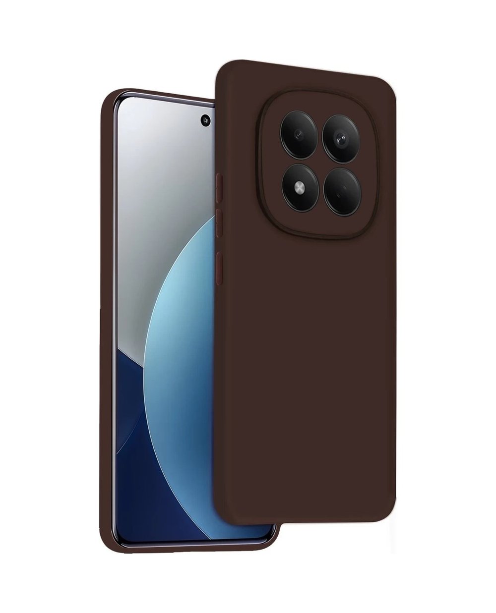 Xiaomi Redmi Note 15 Pro 4g Uyumlu First Silikon - Kahverengi Belirtilmemiş