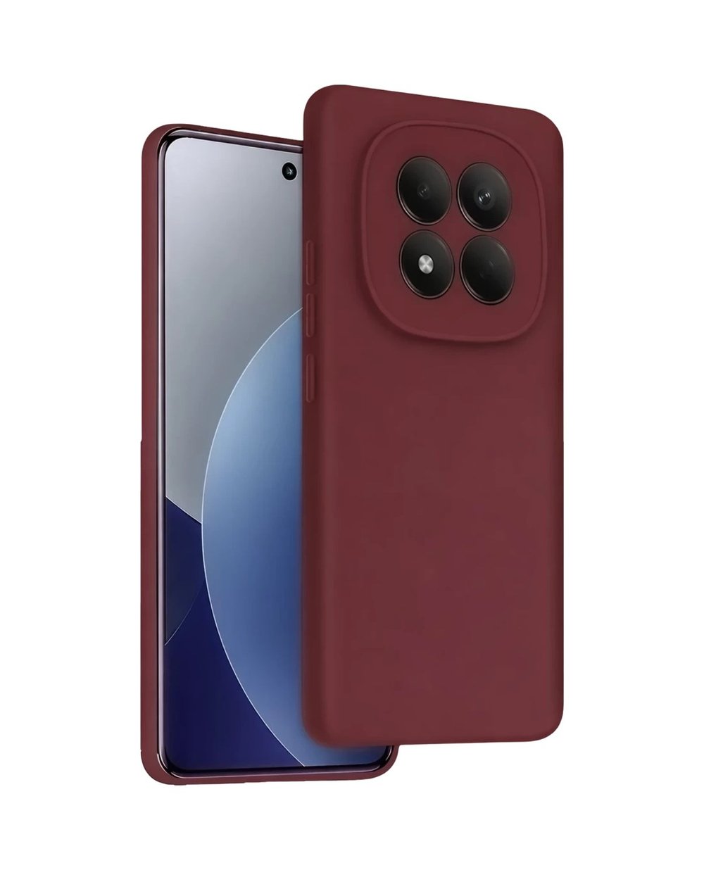 Xiaomi Redmi Note 15 Pro 5g Uyumlu First Silikon - Bordo Belirtilmemiş