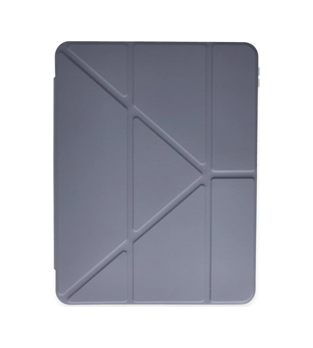 Xiaomi Redmi Pad Se Uyumlu Kılıf Kalemlikli Mars Tablet Kılıfı - Lavender Arka Kapak Lacivert