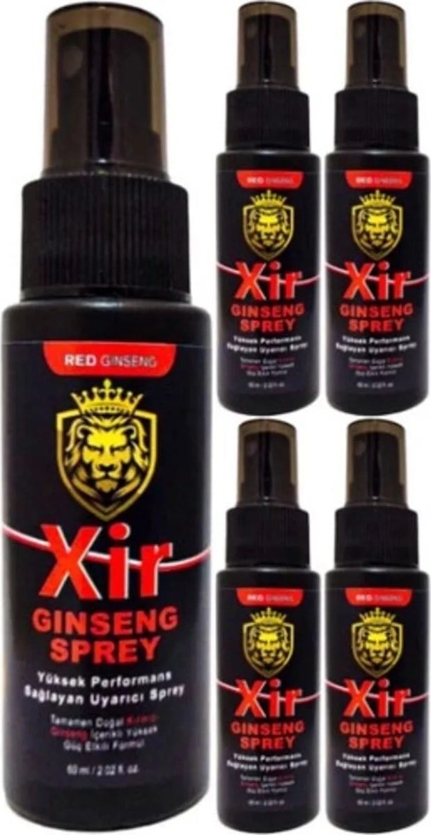 Xir 60 Ml Erkeğe Özel Karışım 5 Adet 3xeffect Sprey