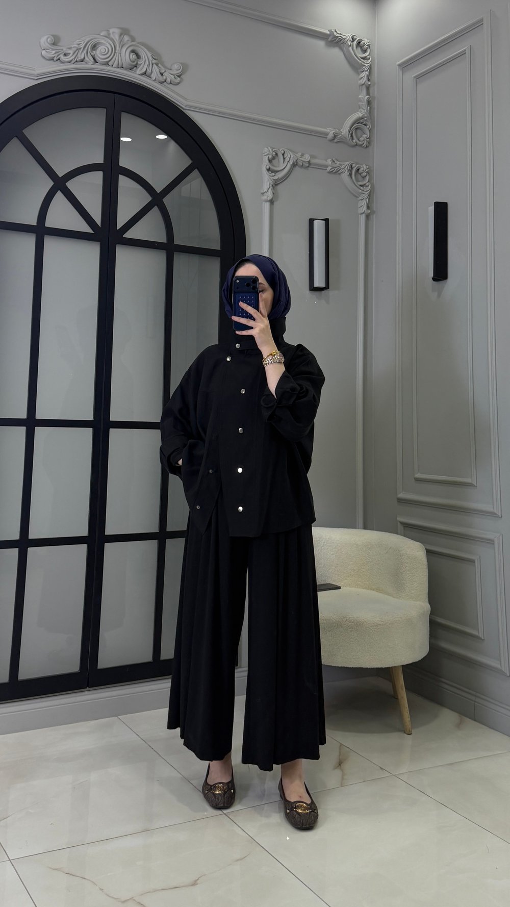 Flared Ceket | Siyah