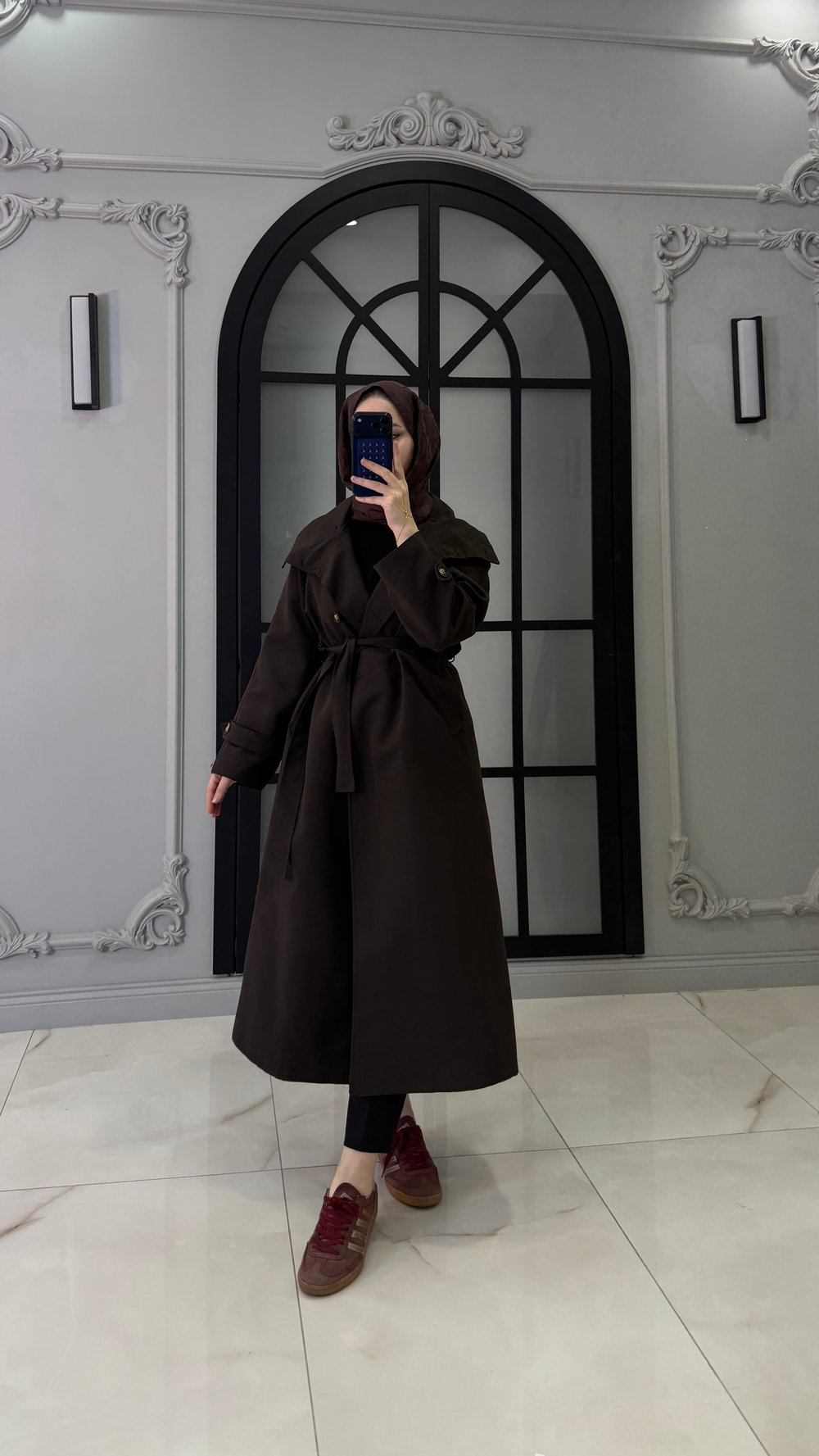 Premium Trençkot | Kahve