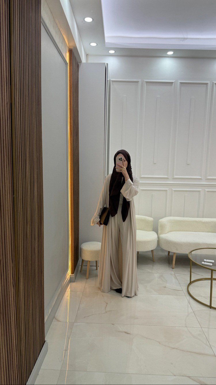 Relax Fit Abaya Takım