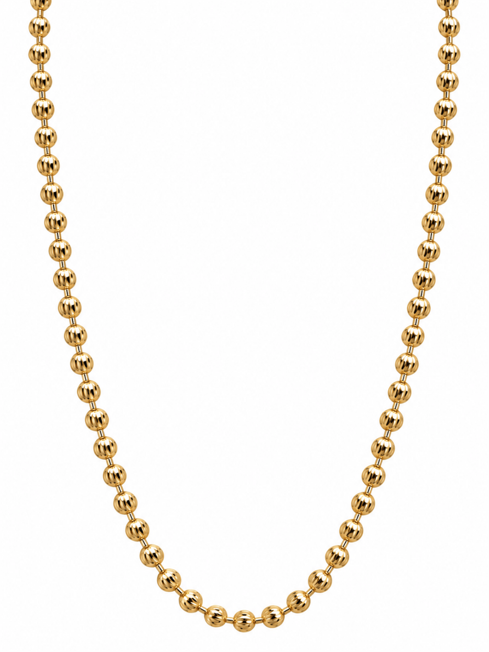 Yivli Top Zincir (4 mm)