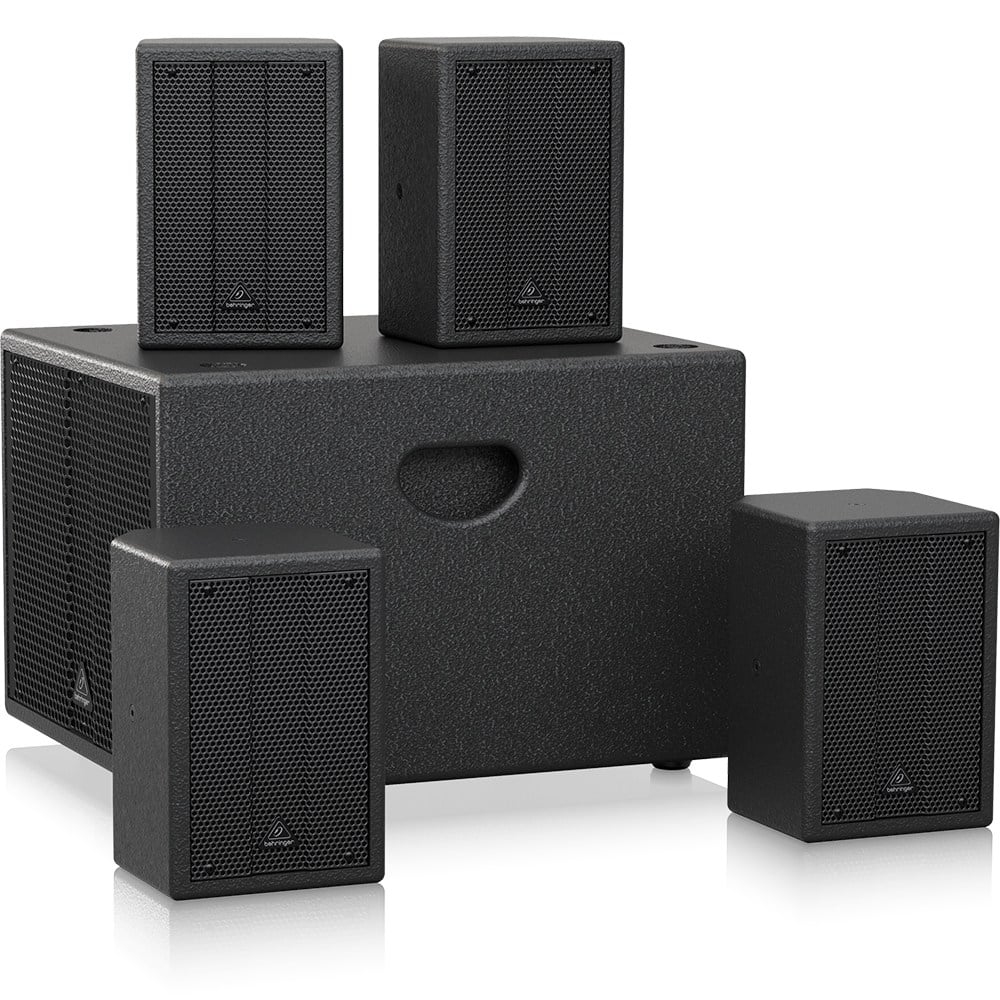 BEHRINGER SAT1004 PA 4+1 Kolay Kurulum Hoparlör Paketi