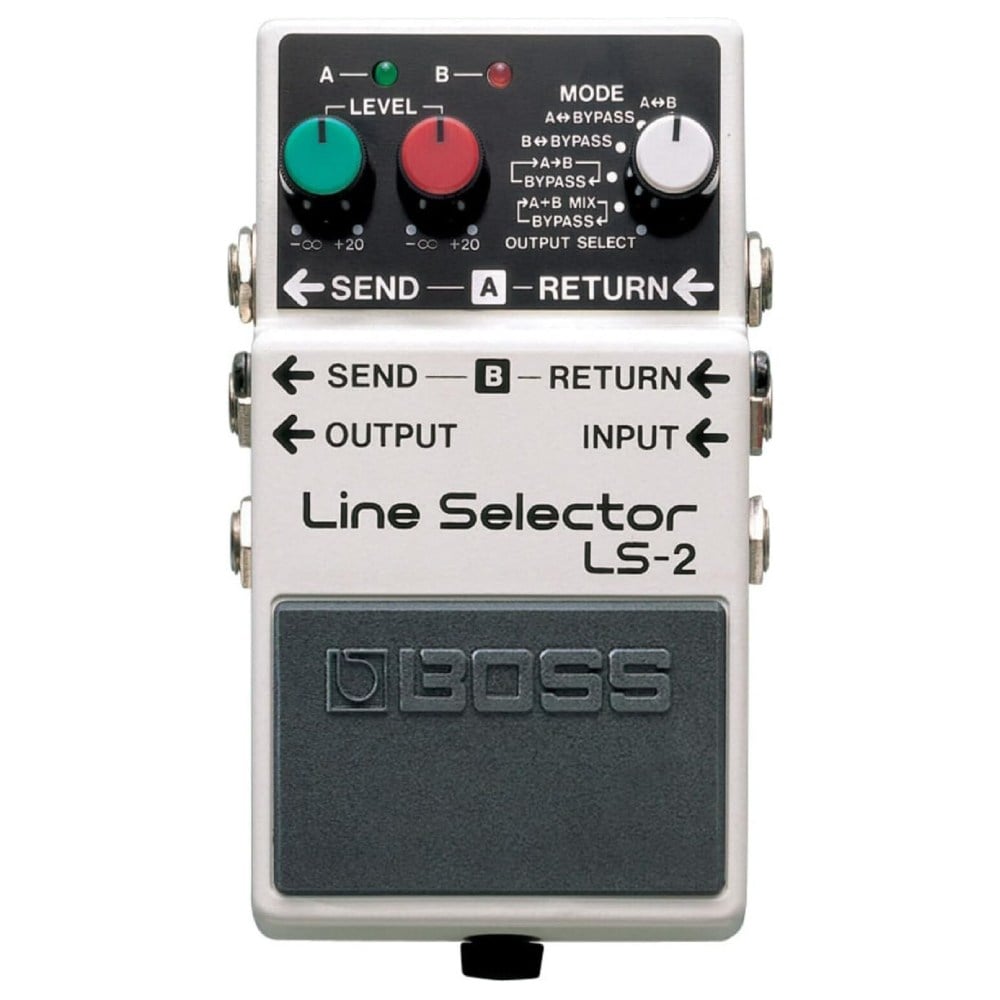 BOSS LS-2 Line Selector Kompakt Efekt Pedalı