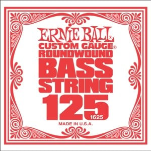 Ernie Ball P01625 .125 Nickel Wound Bas Tek Tel