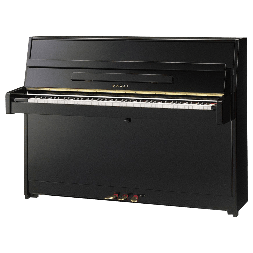 KAWAI K-15E M/PEP Parlak Siyah 110 CM Duvar Piyanosu