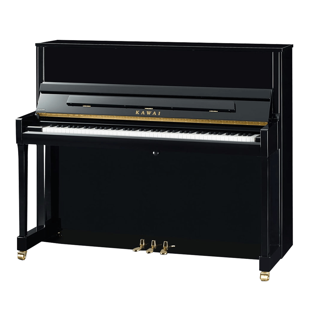 KAWAI K-300 M/PEP Parlak Siyah 122 CM Duvar Piyanosu