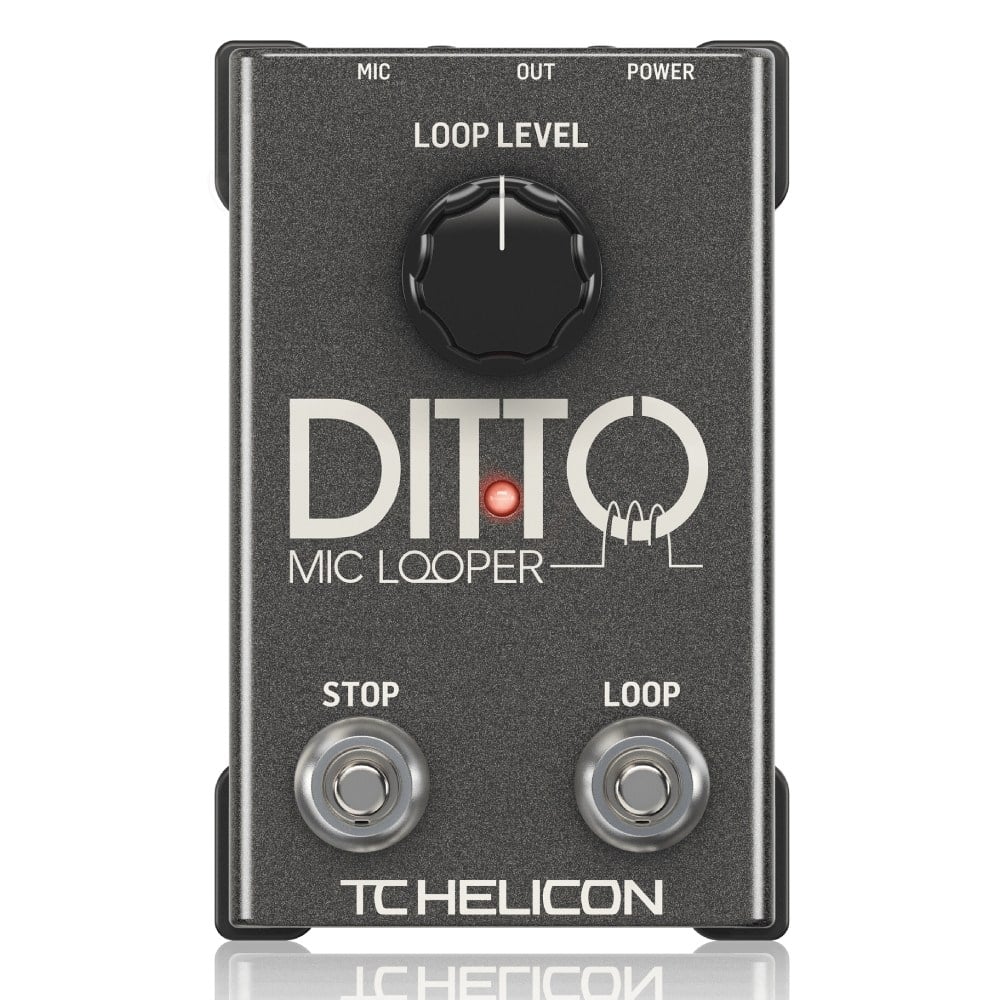 TC Helicon Ditto Mic Looper Vokal Efekt Pedalı