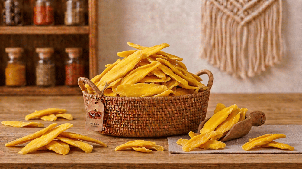 Kurutulmuş Şekersiz Mango