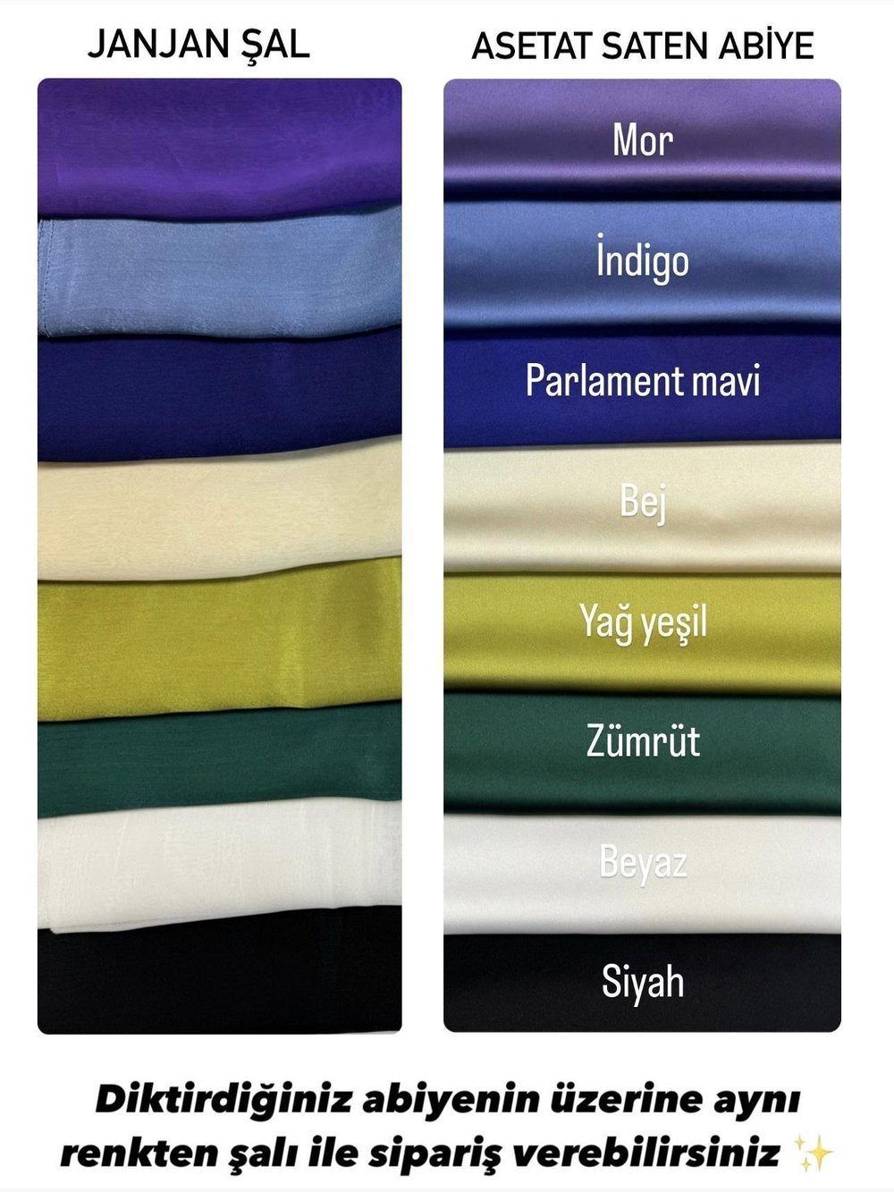 2’Lİ ZARA SATEN ABAYA TAKIM / İÇLİKLİ