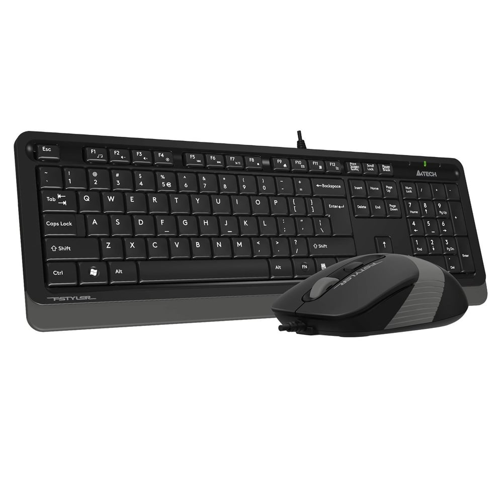 A4 TECH F1010 KABLOLU USB STANDART GRİ Q KLAVYE MOUSE