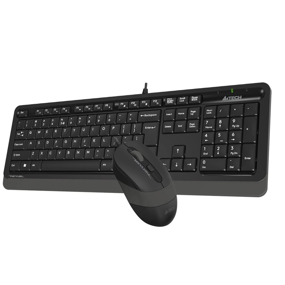 A4 TECH F1010 KABLOLU USB STANDART GRİ Q KLAVYE MOUSE