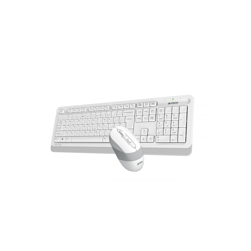 A4 TECH FG1010 KABLOSUZ STANDART BEYAZ Q KLAVYE MOUSE