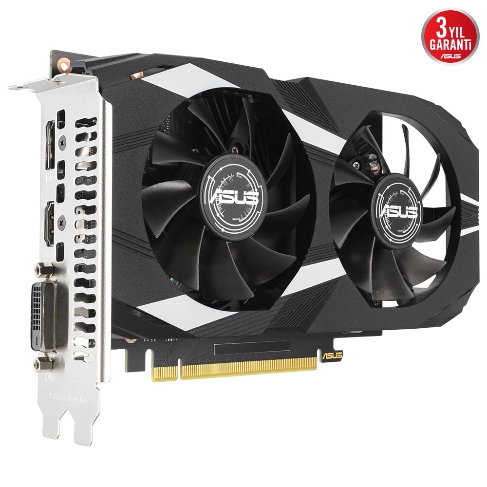 ASUS DUAL-RTX3050-O6G RTX3050 6GB GDDR6 DVI-D/HDMI/DP PCI-E 4.0
