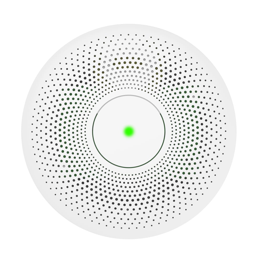 HIKVISION HF-S3E-R8 KABLOSUZ SİRENLİ OPTİK DUMAN DEDEKTÖRÜ