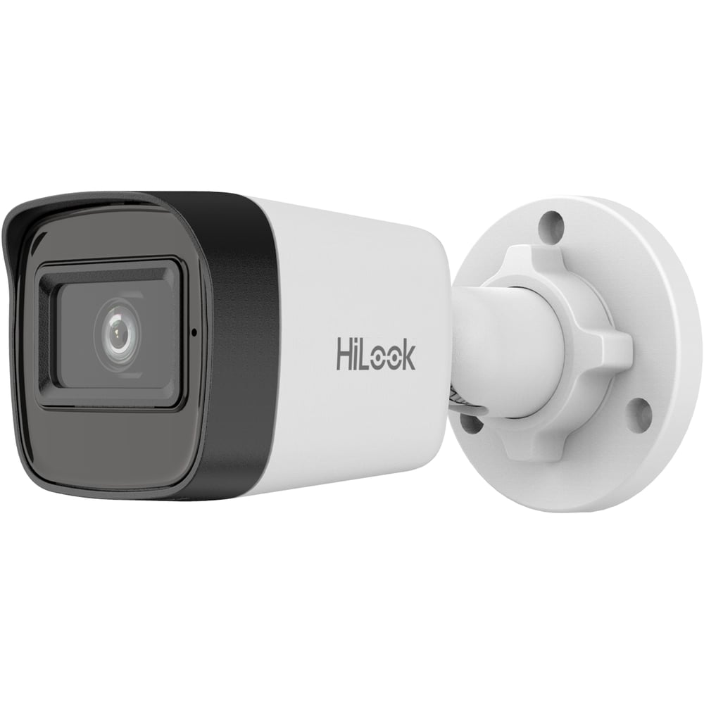 HILOOK IPC-B141HE-UC 4MP 2.8MM 20MT DAHİLİ SESLİ H.265/H.264+ IP66 IR BULLET IP KAMERA