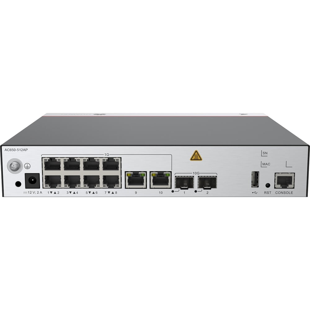 HUAWEI eKIT AC650-512AP 10 PORT 2 X 10G SFP+ WIRELESS CONTROLLER