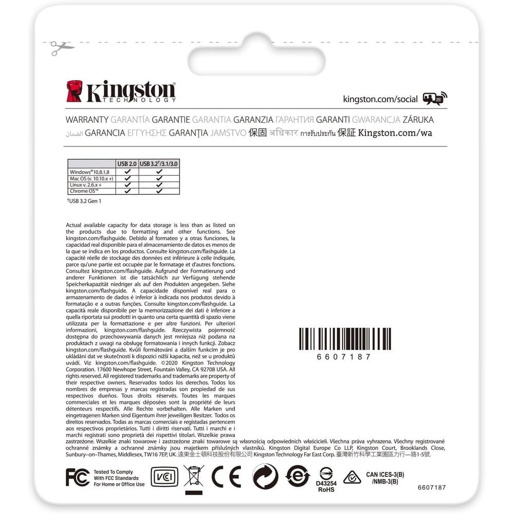 KINGSTON EXODIA DATATRAVELER 256GB USB 3.2 FLASH BELLEK DTX/256GB