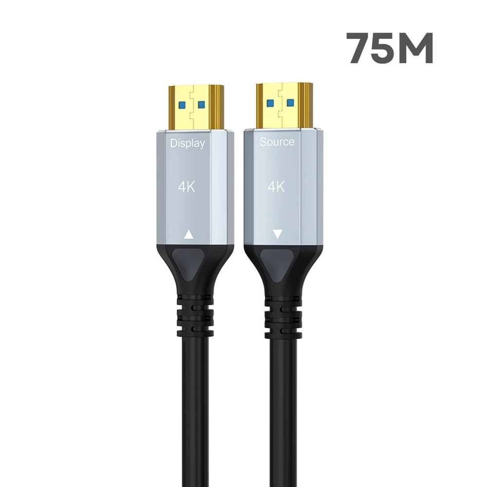 S-LİNE FK0575-4K-OPT 75MT 2.0V 4K FİBER OPTİK HDMI KABLO